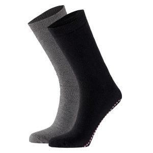 Antislip sokken dames - 4-Pak - Badstof voering