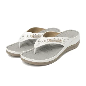 Dames Comfort Slippers Teenscheiding Dempende Zool Zomer