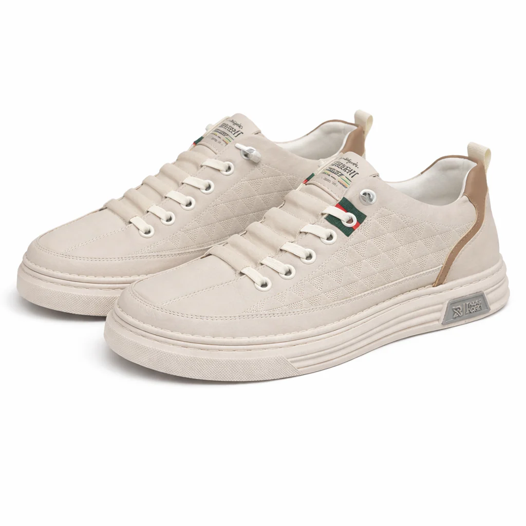 Heren Nette Instapsneakers met Elastische Veters – Comfortabele Casual Schoenen