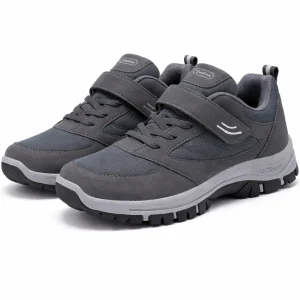 Heren Wandelschoenen met Klittenband – Comfort, Ademend & Lichtgewicht