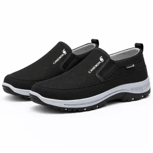 Heren Lichtgewicht Instap Wandelschoenen met Flexibele Zool en Ademend Ontwerp