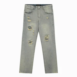 DISTRESSED DENIM | Blauw