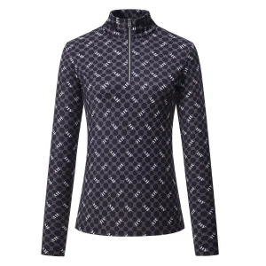 HV Polo Top Peggy Shirt Zwart | Modieus, Ademend & UV-beschermend