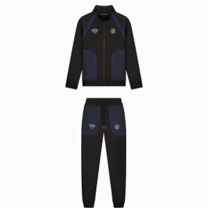 KIDS TEAR TRACKSUIT | Zwart