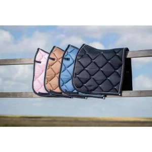 HKM Sports Zadeldekje CM – Luxe Zadeldek met Borduursels