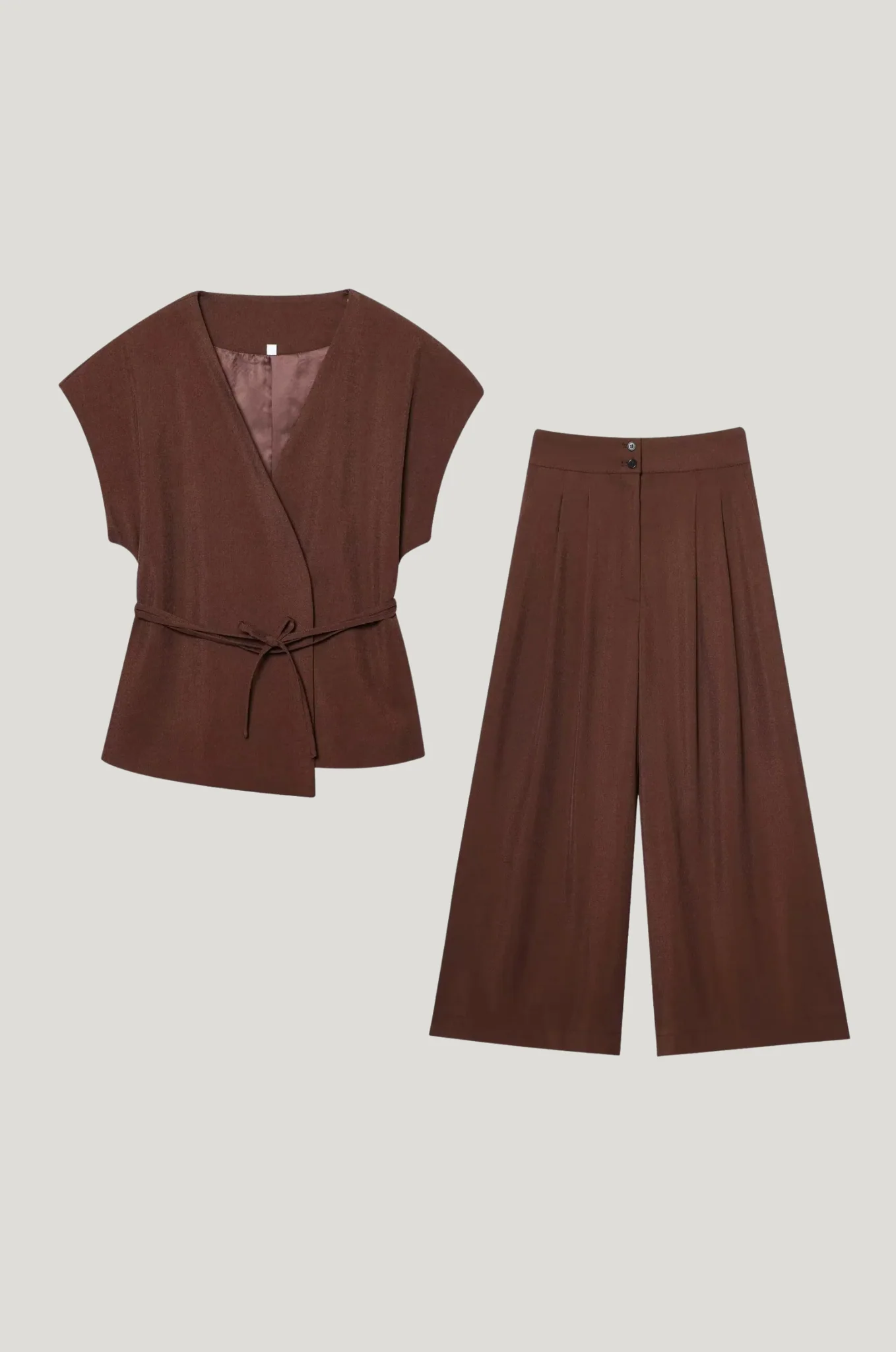 Mouwloos pak – V-hals & tailored - Afbeelding 7