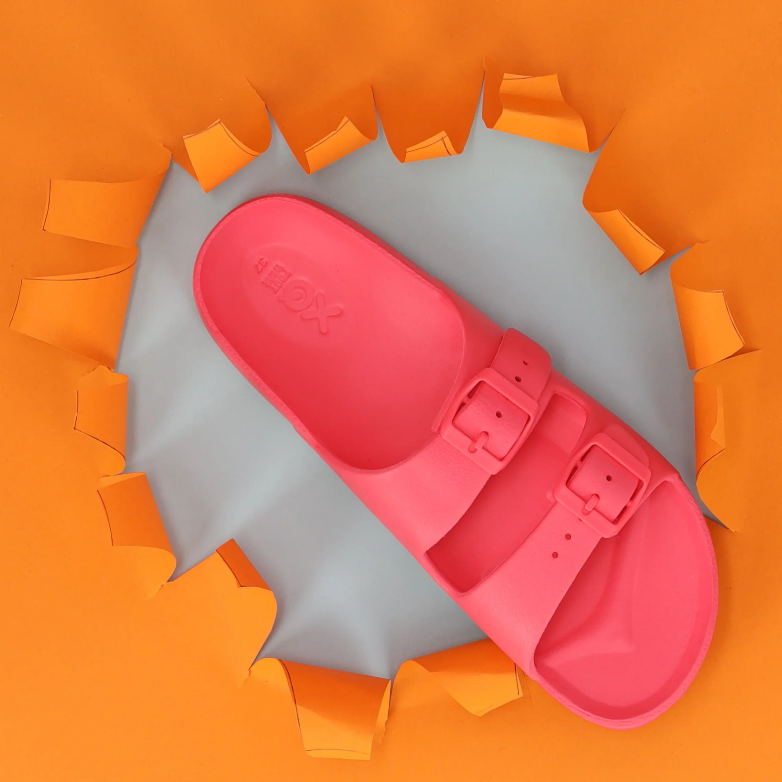 Sandalen dames - Dames slipper - Peach - Afbeelding 6