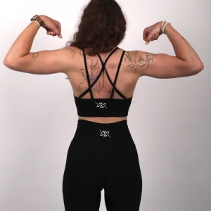 Crossback Bra – Midnight Black