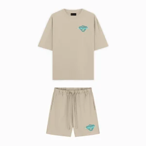 KIDS SKETCH TWINSET | Taupe