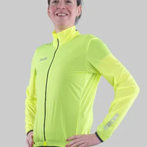 TechBoost | Running Jacket | Fluo Geel | Dames