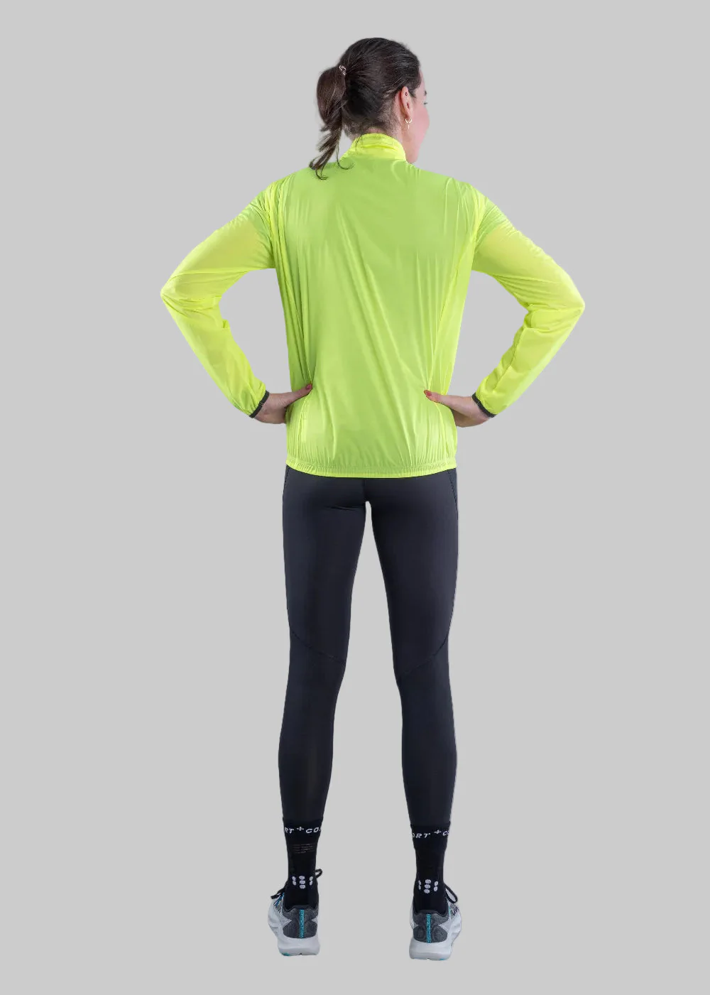 TechBoost | Running Jacket | Fluo Geel | Dames - Afbeelding 7