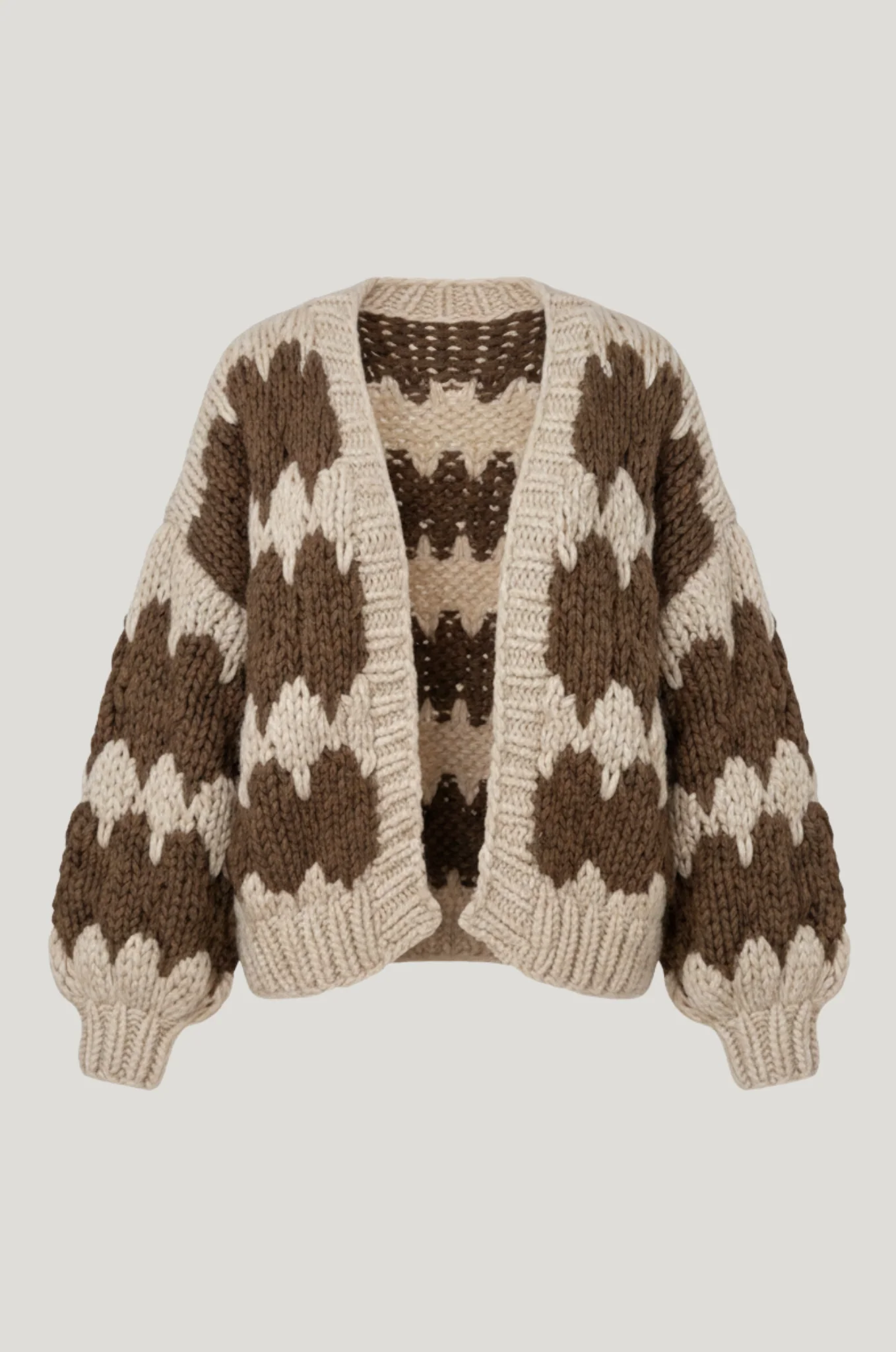 Vintage cropped cardigan – Y2K & pofmouw - Afbeelding 6