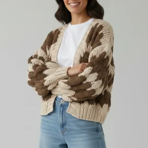 Vintage cropped cardigan – Y2K & pofmouw