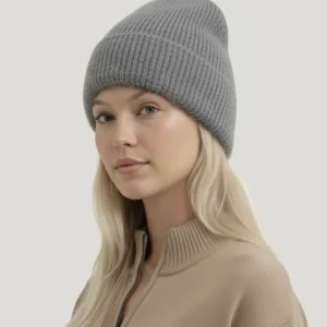 Zachte angora beanie – warm & zacht