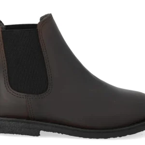 Angulus Laars - Angulus Kinderschoenen - Bruin | Chelsea boot with Logo tape