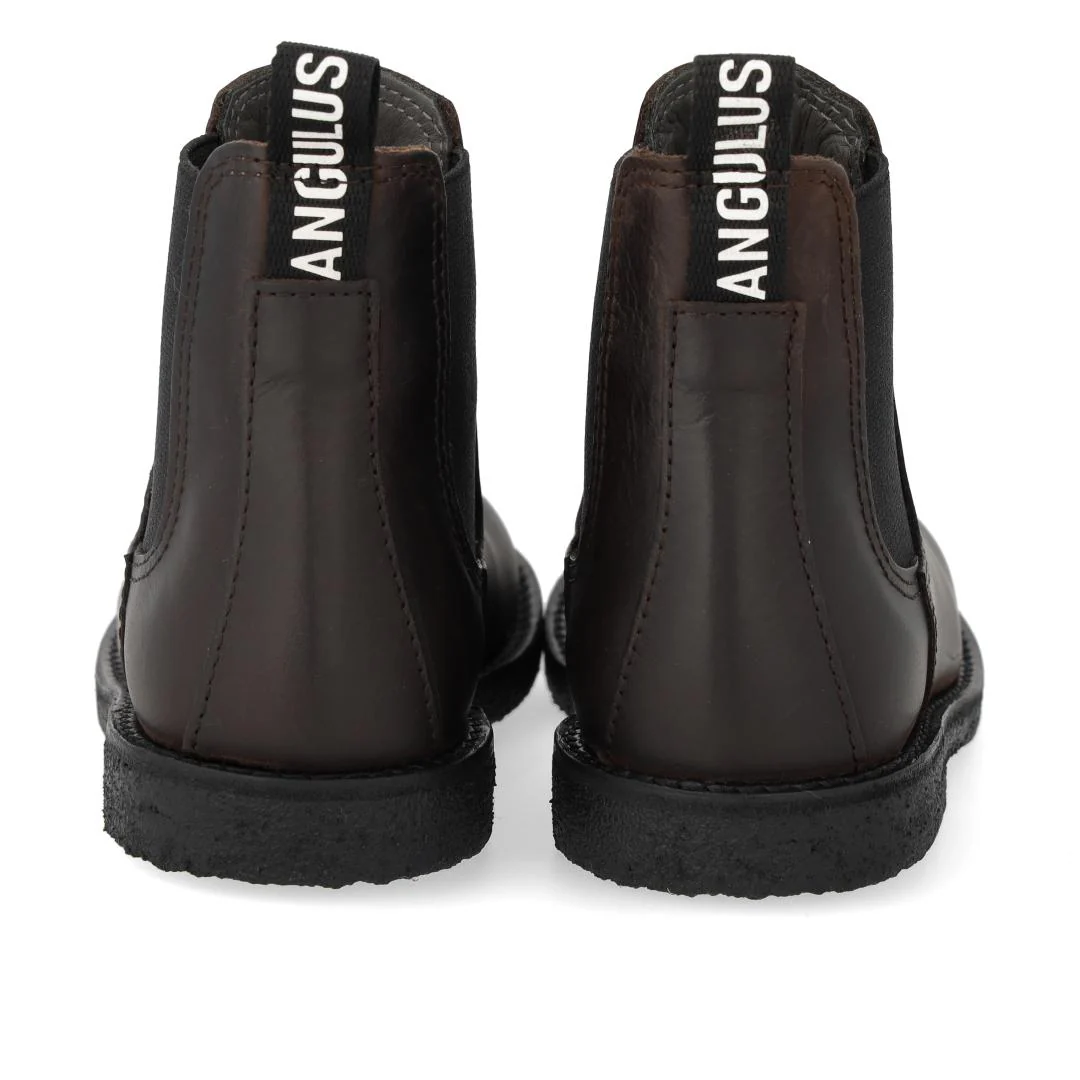 Angulus Laars - Angulus Kinderschoenen - Bruin | Chelsea boot with Logo tape - Afbeelding 5