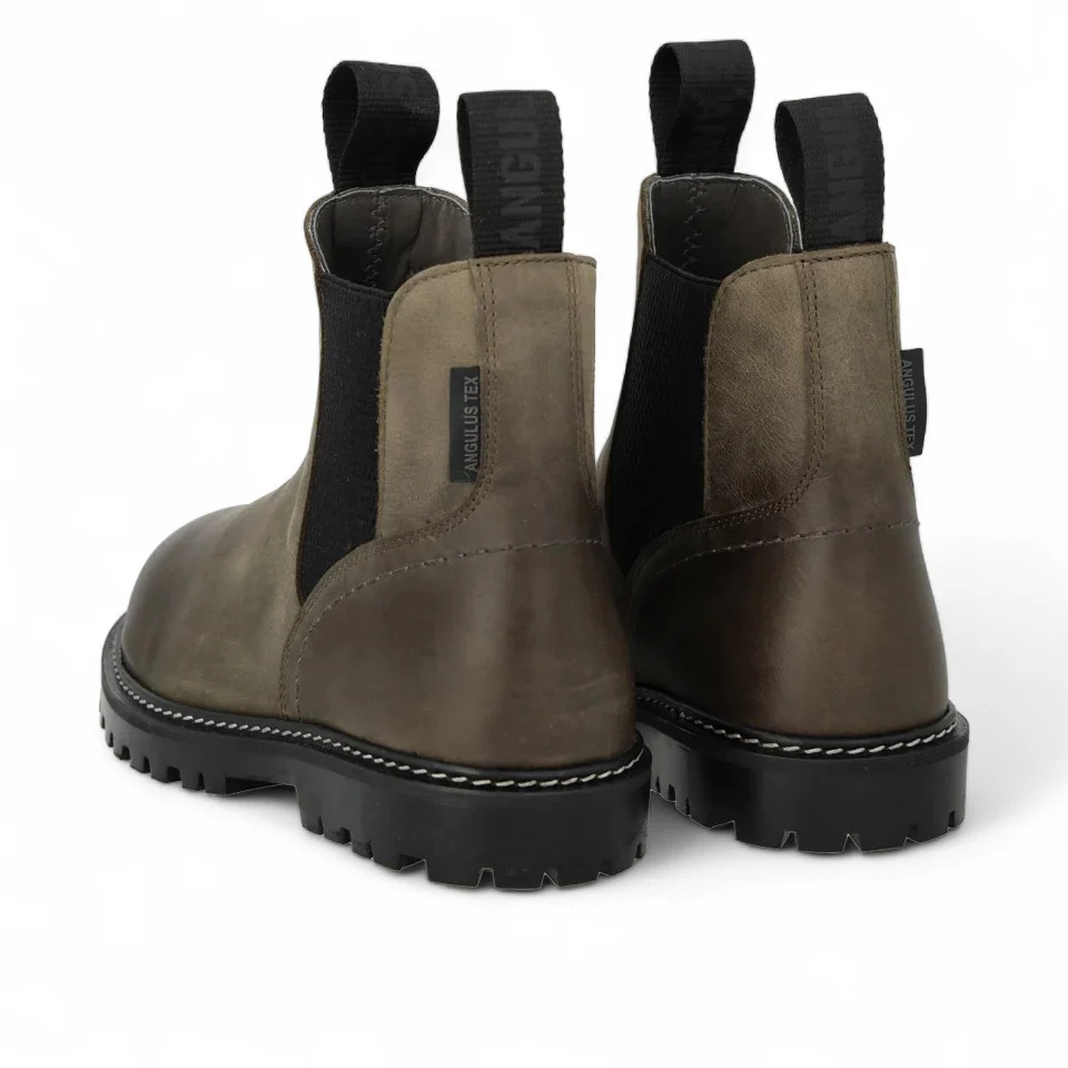 Angulus Laars Waterproof - Angulus Kinderschoenen - Groen | Tex Boot - Gevet Leder - Afbeelding 4