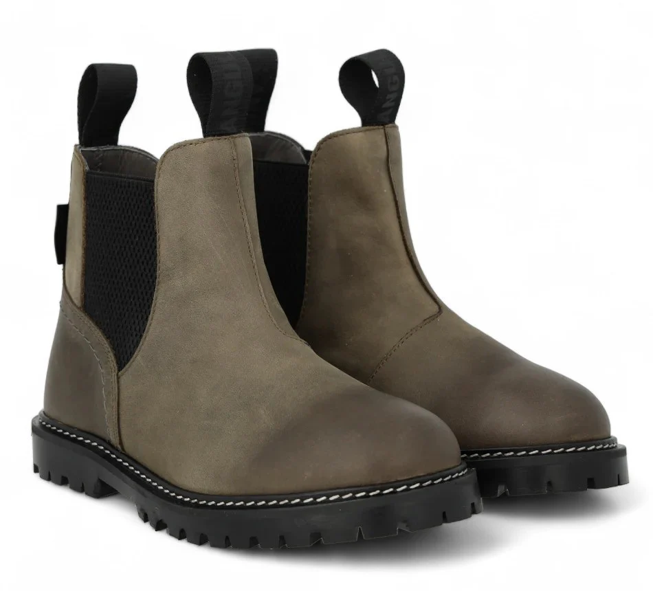 Angulus Laars Waterproof - Angulus Kinderschoenen - Groen | Tex Boot - Gevet Leder - Afbeelding 3