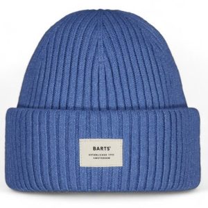 Basalth Beanie - Barts Amsterdam Accessoires - Blauw | Blue