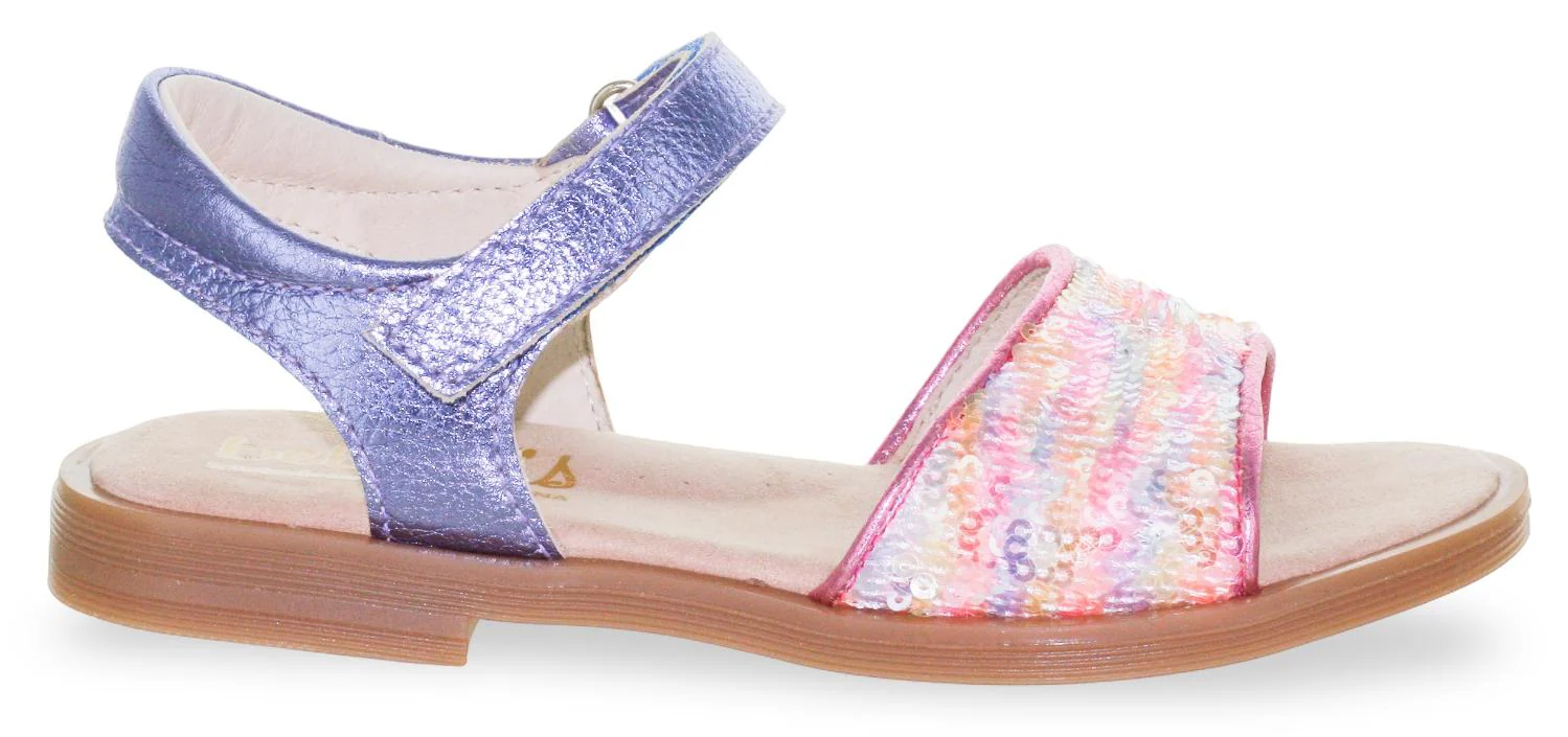 Beberlis Sandaal - Beberlis Kinderschoenen - Paars | 24456 - Afbeelding 2