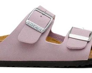 Birkenstock Slipper - Birkenstock Kinderschoenen - Paars | Arizona Flor Nubuck