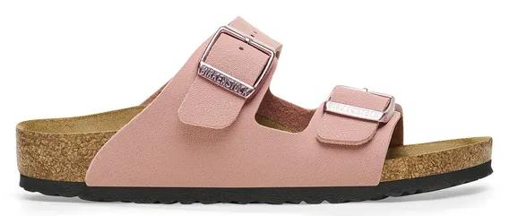Birkenstock Slipper - Birkenstock Kinderschoenen - Roze | Arizona Flor Nubuck