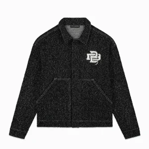 BOUCLE JACKET | Zwart