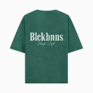 BRUSH T-SHIRT | Donkergroen