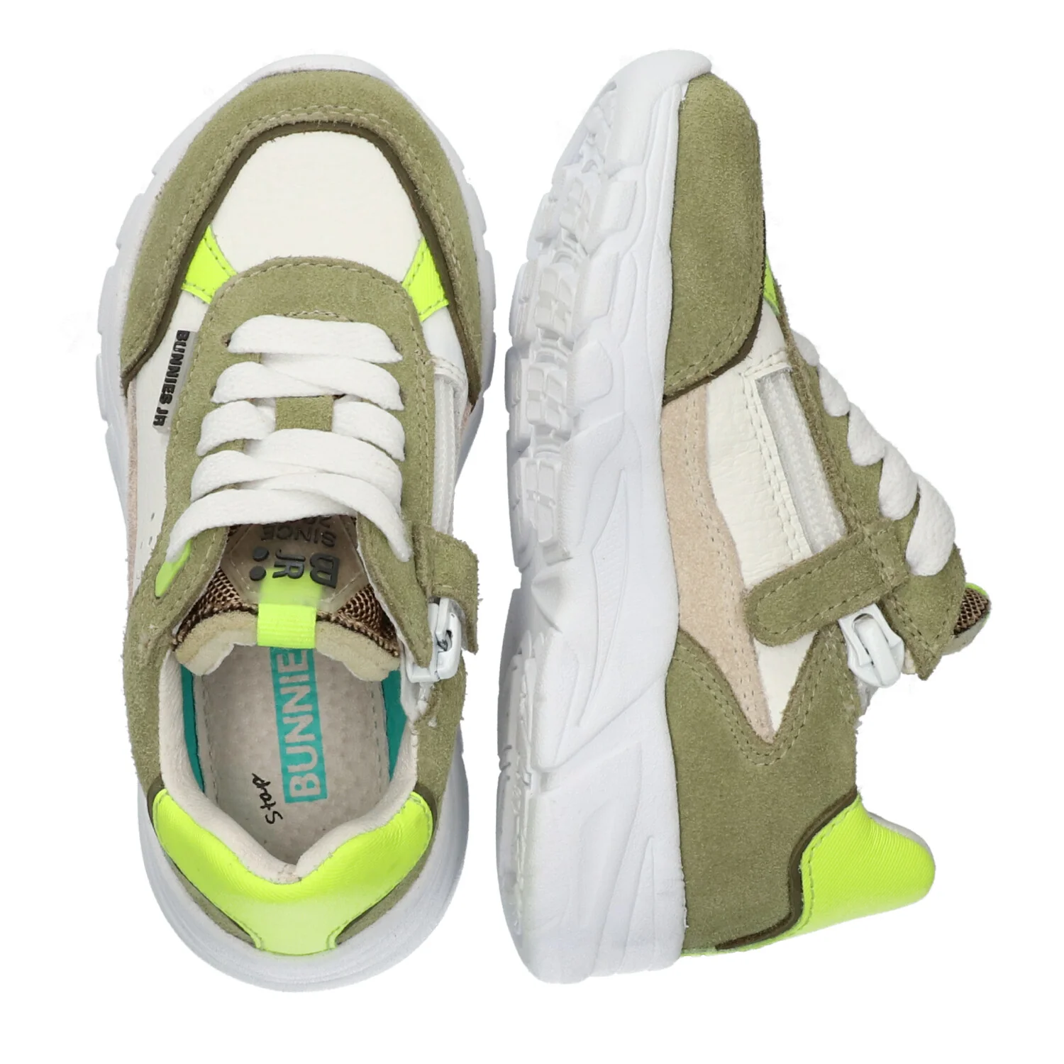 BunnieJr Sneaker - Bunnies Jr. Kinderschoenen - Naturel | Steven Spring - Afbeelding 4