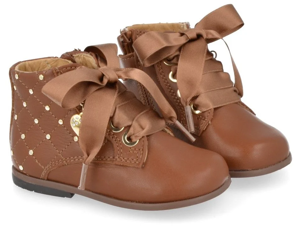 Cherie eerste Loper - Cherie Kinderschoenen - Cognac | 1000 - Afbeelding 3