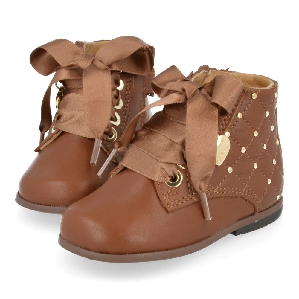 Cherie eerste Loper - Cherie Kinderschoenen - Cognac | 1000 - Afbeelding 4