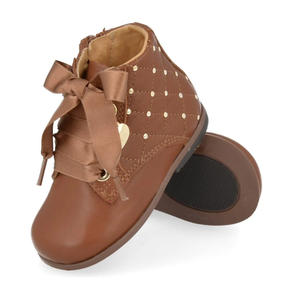 Cherie eerste Loper - Cherie Kinderschoenen - Cognac | 1000 - Afbeelding 5