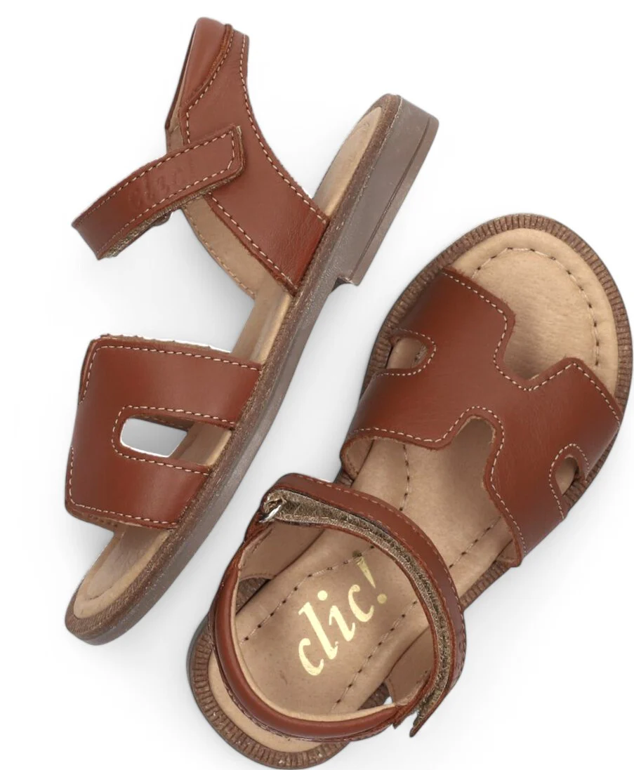 Clic Sandaal - Clic! Kinderschoenen - Cognac | Hermes - Afbeelding 5