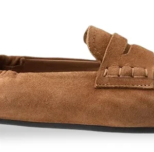 Copenhagen Studios - Copenhagen Studios Damesschoenen - Bruin | Ballerina CPH885 Suede Sand
