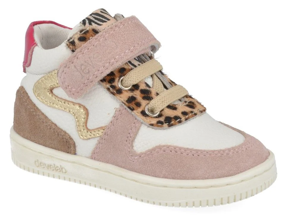 Develab Sneaker - Develab Babyschoenen - Roze | 44387 - Afbeelding 3