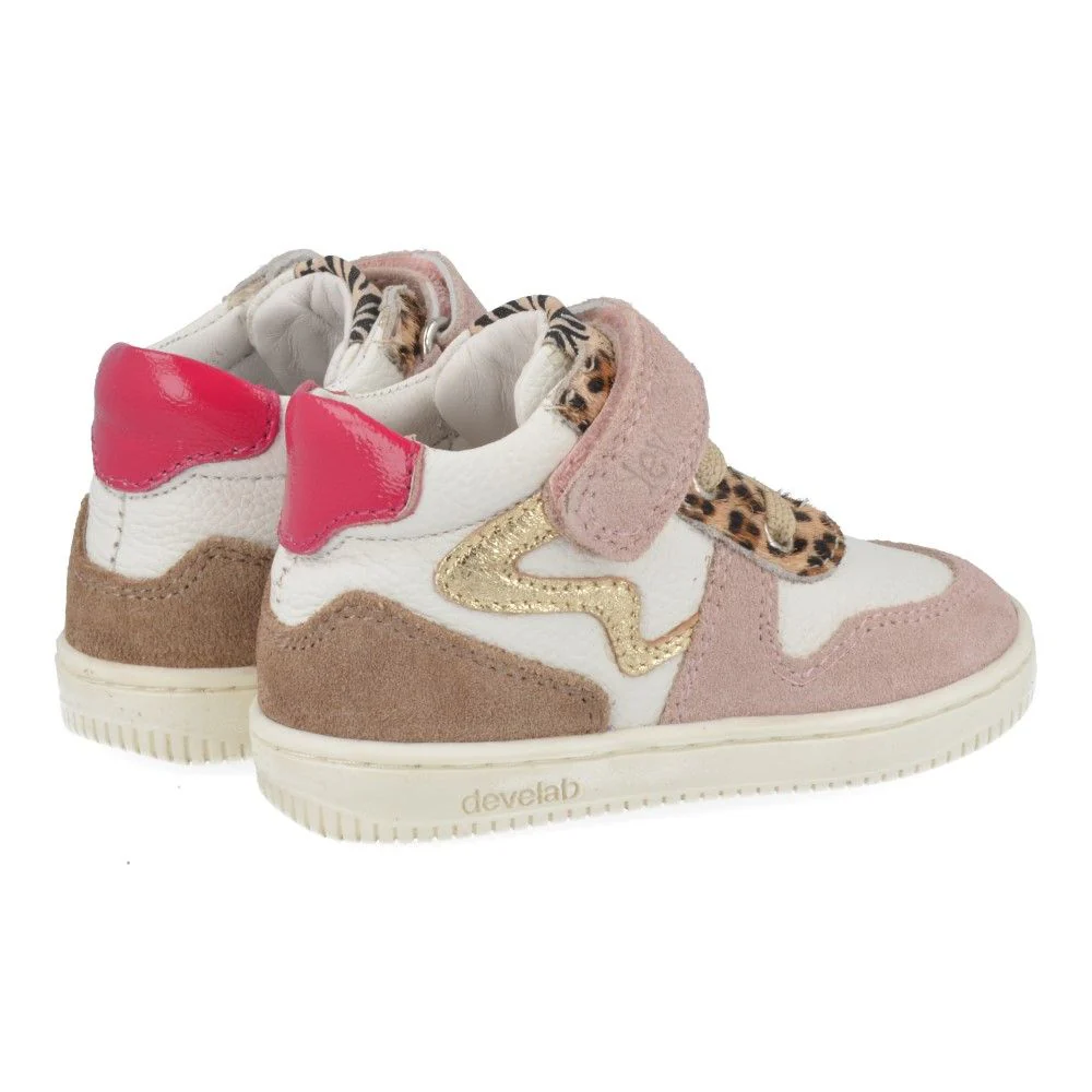 Develab Sneaker - Develab Babyschoenen - Roze | 44387 - Afbeelding 4