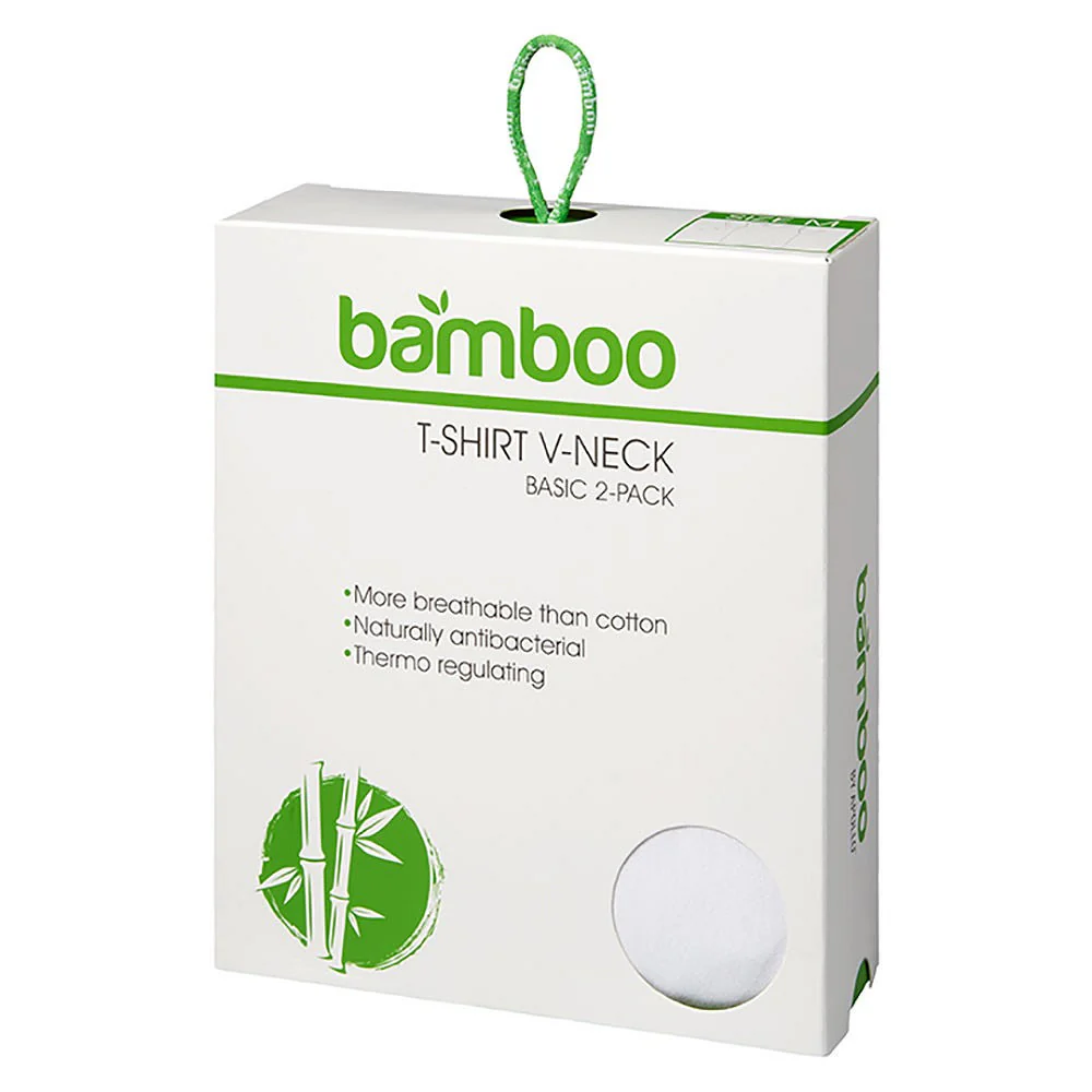Bamboe T-Shirt Heren - V-Hals - 4-Pack Voordeelpakket - Afbeelding 6