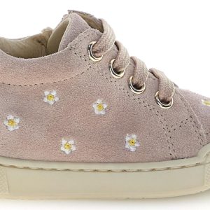 Falcotto Sneaker - Falcotto By Naturino Kinderschoenen - Roze | Snopes Embr Daisies zip
