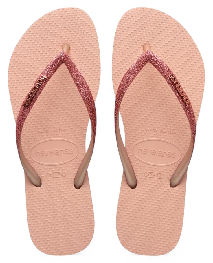 Havaianas Kids - Havaianas Kinderschoenen - Roze | Slim Glitter ll
