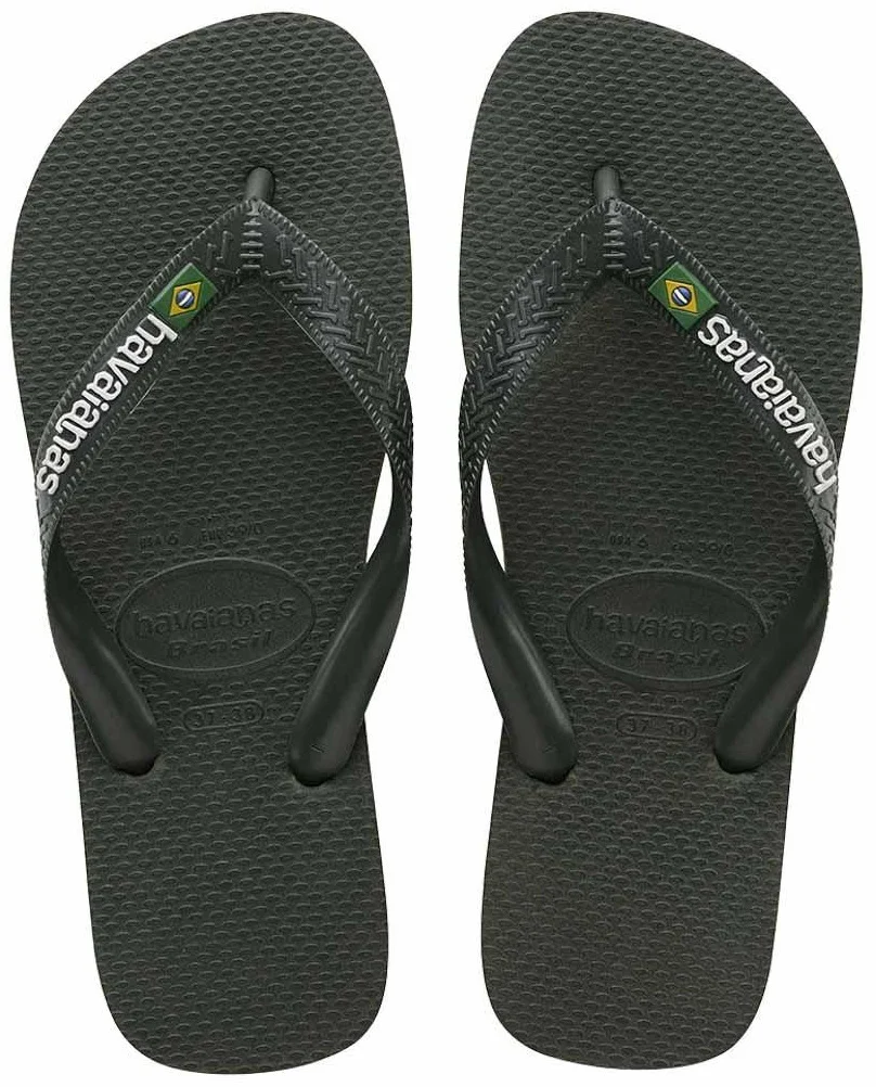 Havianas Slipper - Havaianas Kinderschoenen - Groen | Brasil Logo - Afbeelding 2