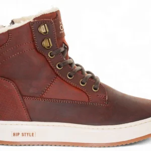 Hip Sneaker - Hip Kinderschoenen - Cognac | H2153 Warm Wol Gevoerd