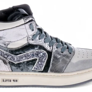 Hip Sneaker - Hip Kinderschoenen - Zilver | H1765