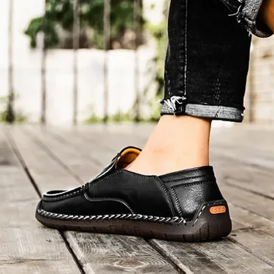 Heren Slip-on Loafers – Ademende Slip-On Italiaanse Rijschoenen - Afbeelding 8