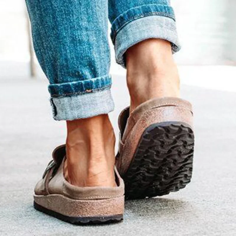 Dames Muiltjes met Platform – Zachte Instapsandalen voor de Zomer - Afbeelding 5