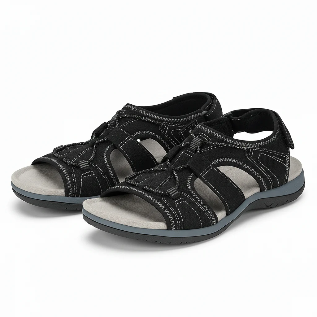 Dames Comfort Sandalen met Zachte Demping en Stevige Grip – Geschikt voor Normale en Brede Voeten - Afbeelding 6