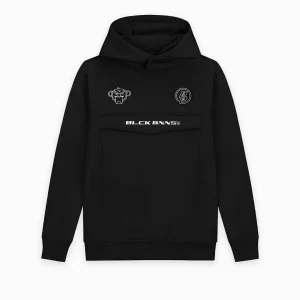 KINDERANORAK MET HOODIE | Zwart