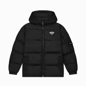 KIDS CONVOY PUFFER JACKET | Zwart