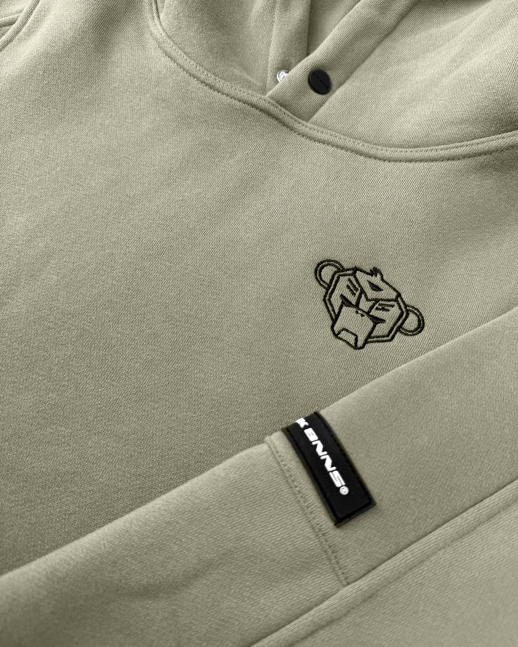 KIDS PLATE HOODIE | Groen - Afbeelding 8