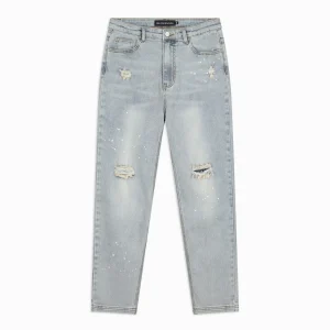 KIDS STRAIGHT FIT PAINTER DENIM | Lichtblauw