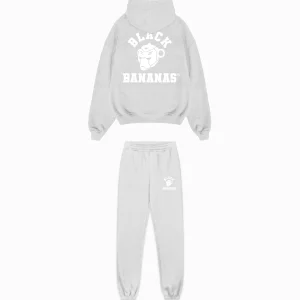 KIDS VARSITY SWEATSUIT | Grijs gemêleerd